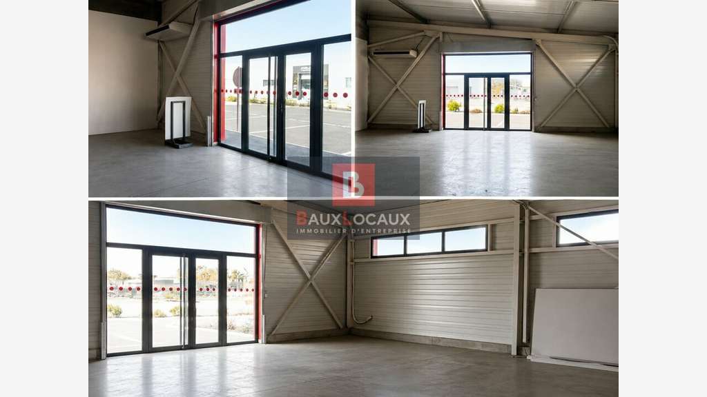 Location local commercial 131m² à Sénas
