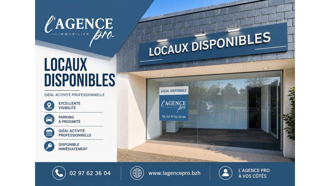 Séné Bourg – Local commercial à louer