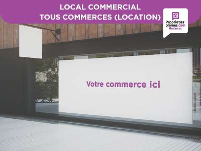 A louer local commercial 57m² empl strat à Sénlis