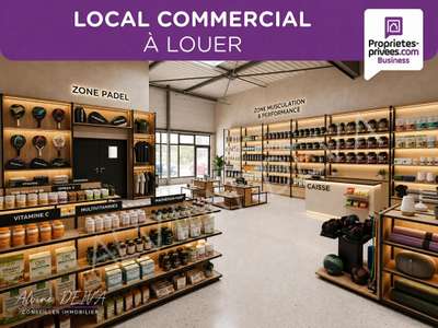 Location local commercial 112m² ZAC Senlis