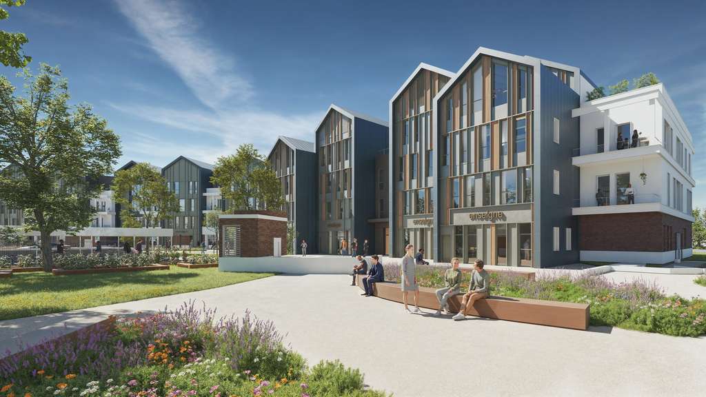 2 surfaces commerciales 191m² à louer à Serris