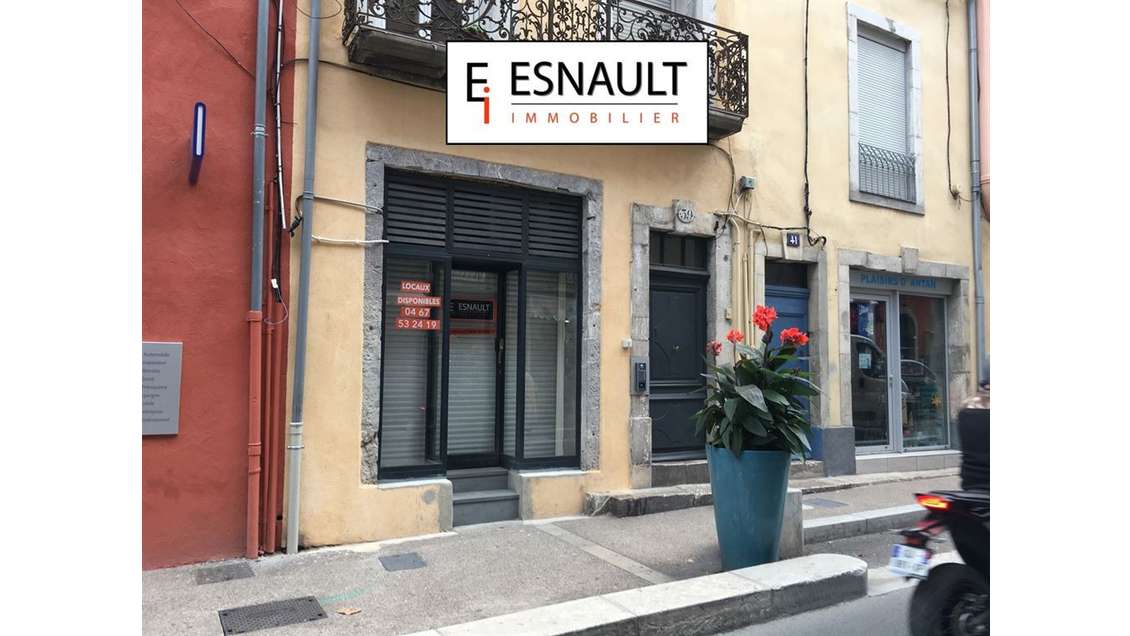 Exclusivité commerce 20m² à louer Sète hypercentre