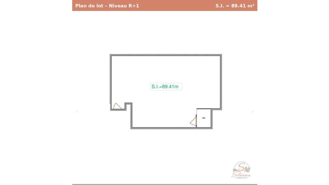 Local commercial 89.43m2 - AUCHAN METAIRIES -