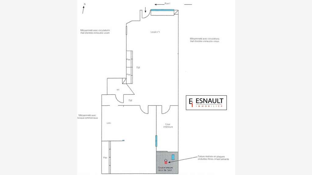 Commerce à louer 75m² Sète centre en exclusivité