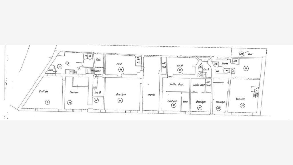 Local commercial 120m² à louer à Sèvres