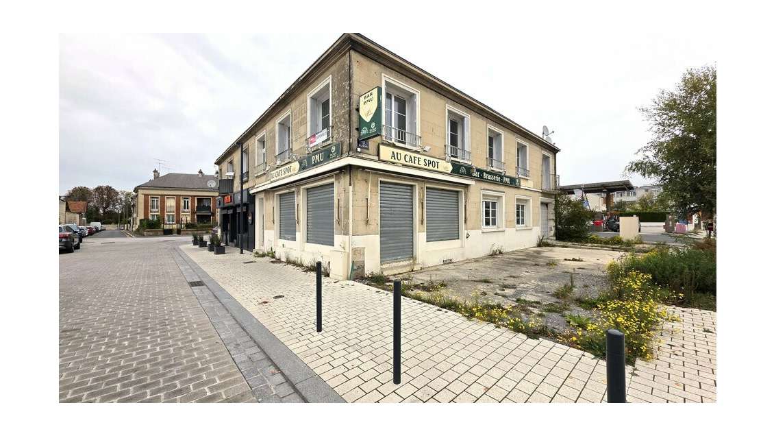 A louer local commercial 110m² Soissons gare