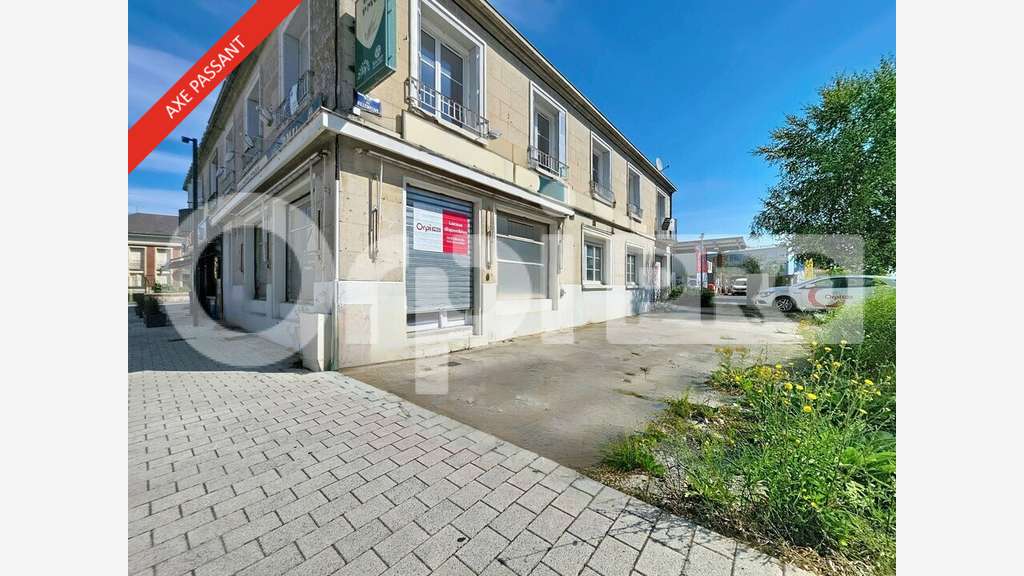 A louer local commercial 110m² Soissons gare