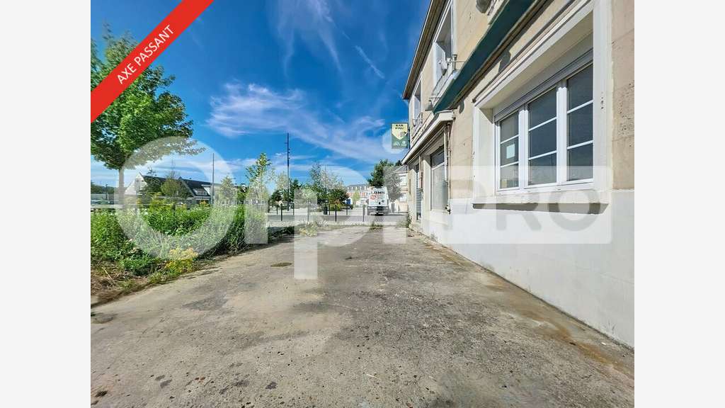 A louer local commercial 110m² Soissons gare