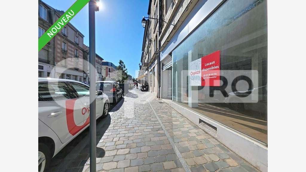 Local commercial 90m² à louer à Soissons centre