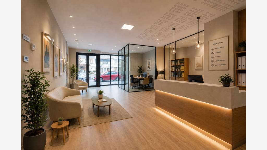 A louer local 250m² au coeur de Sorgues