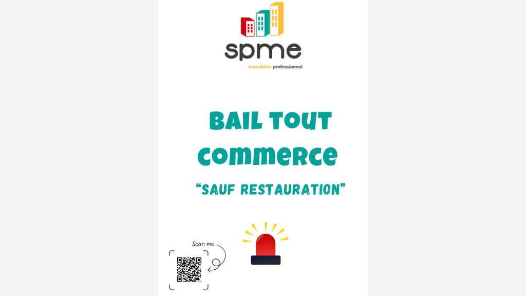 A louer local 250m² au coeur de Sorgues
