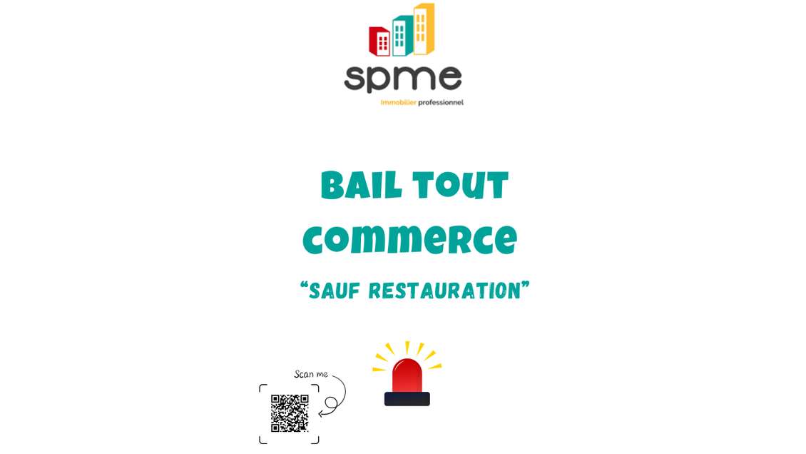 A louer local 250m² au coeur de Sorgues