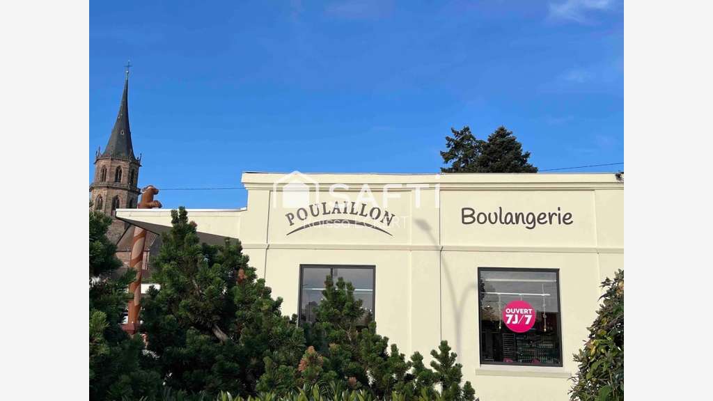 A louer local de 220m² en centre-ville de Soultz