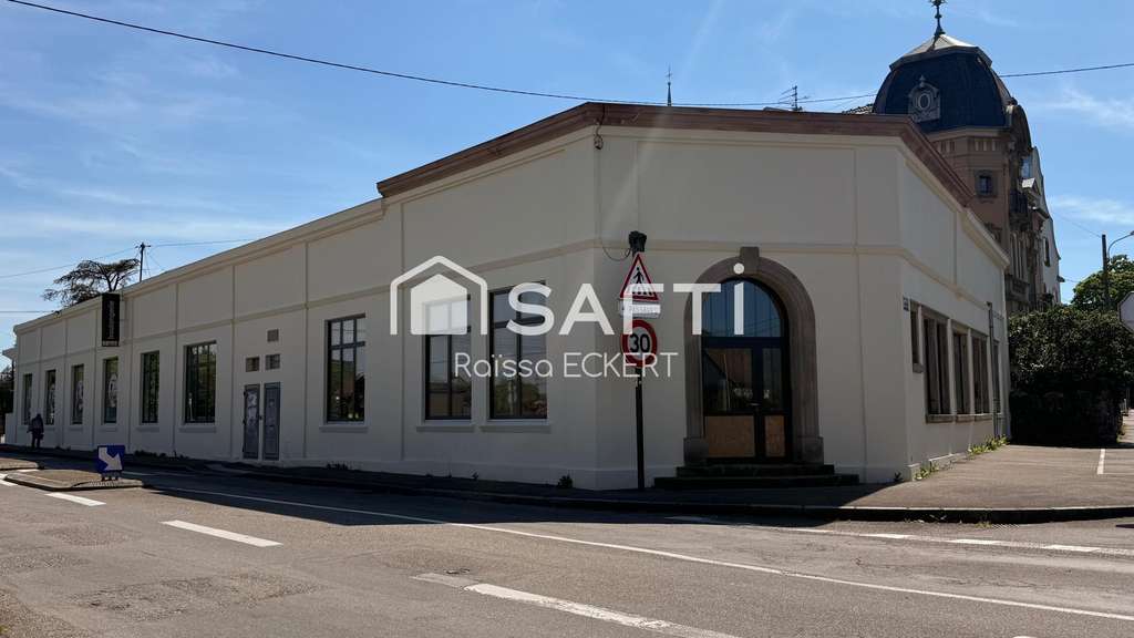 A louer local de 220m² en centre-ville de Soultz