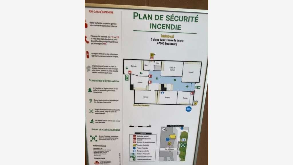 Très beau local à louer 138m² à Strasbourg centre
