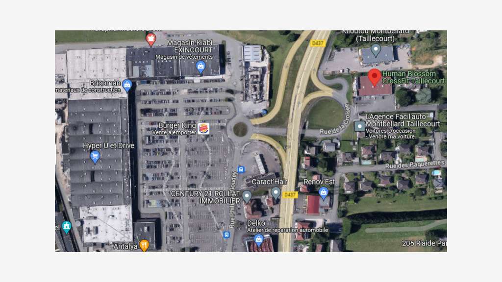 A louer local commercial 650m² à Taillecourt
