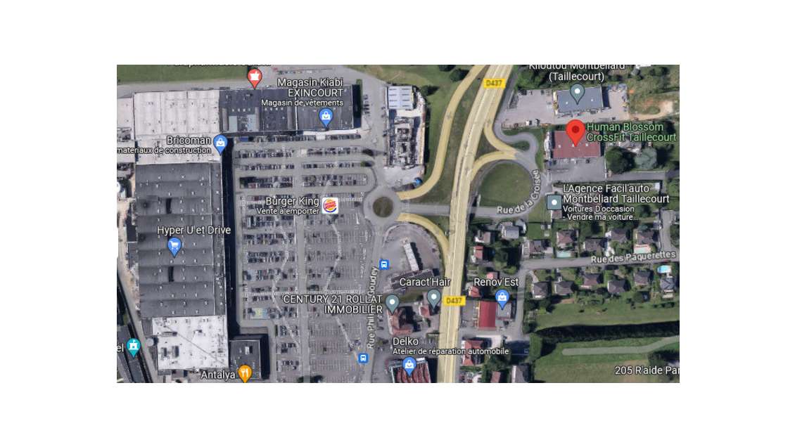 A louer local commercial 650m² à Taillecourt