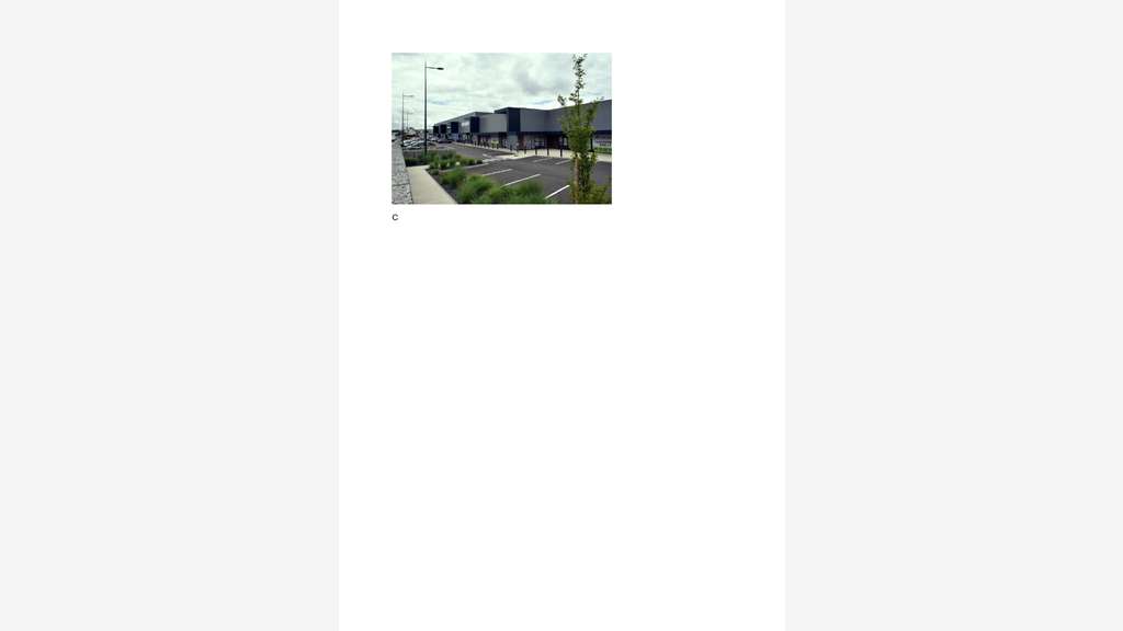 A louer cellule commerciale 1326m² Parc Linkling