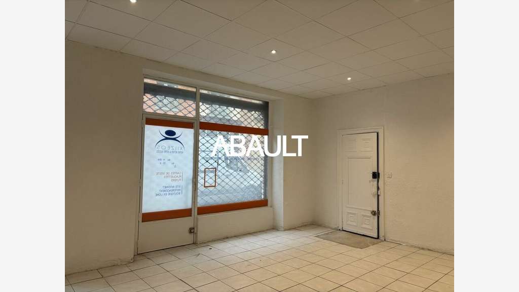 A louer local avec vitrine 40m² à Toulouse centre