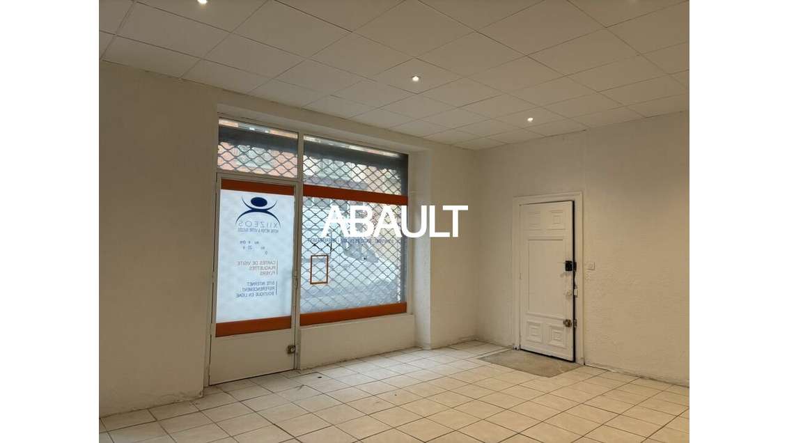 A louer local avec vitrine 40m² à Toulouse centre