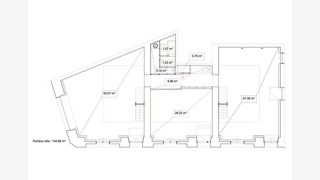 A louer bureaux atypiques 205m² à Toulouse
