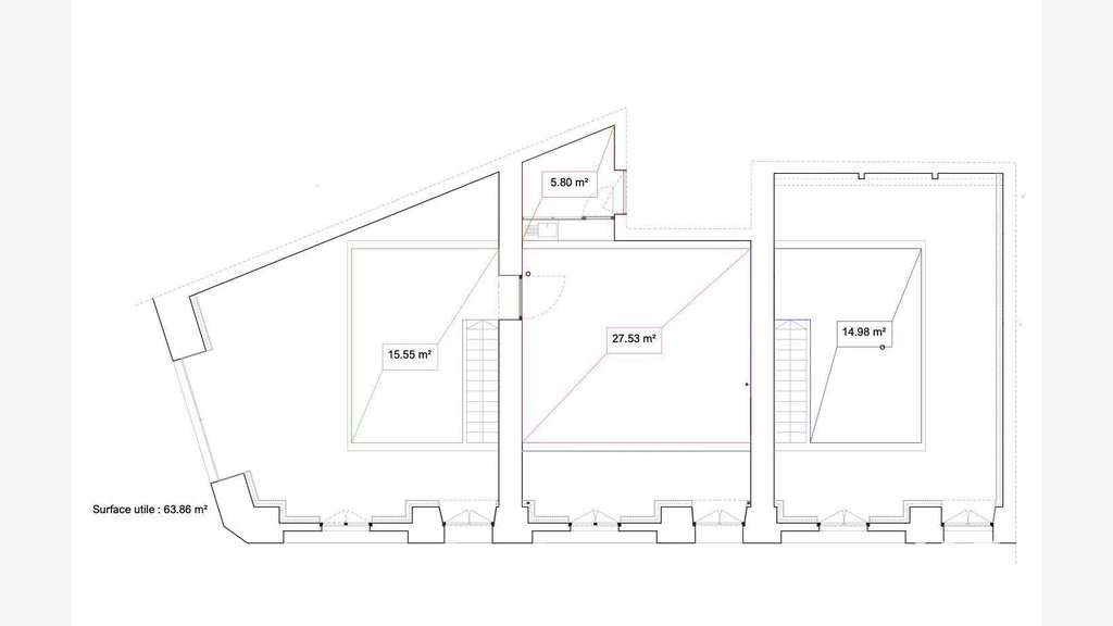 A louer bureaux atypiques 205m² à Toulouse