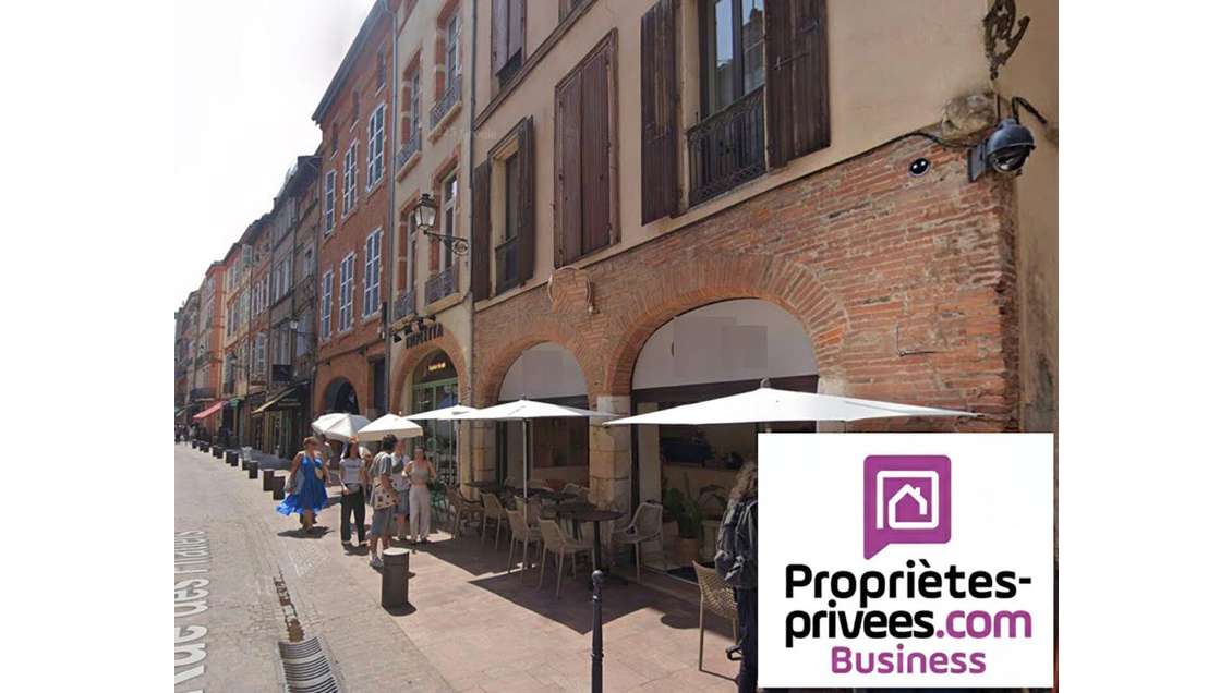 TOULOUSE CARMES - A LOUER, LOCAL COMMERCIAL 154 m²