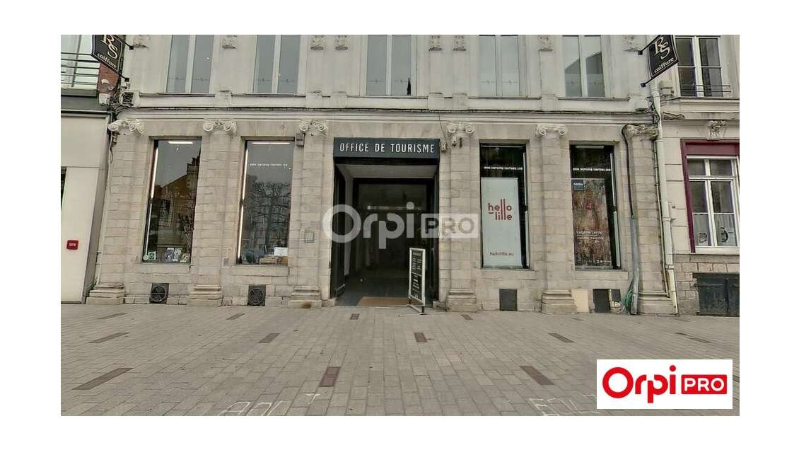 A louer local commercial 82m² à Tourcoing (59200)