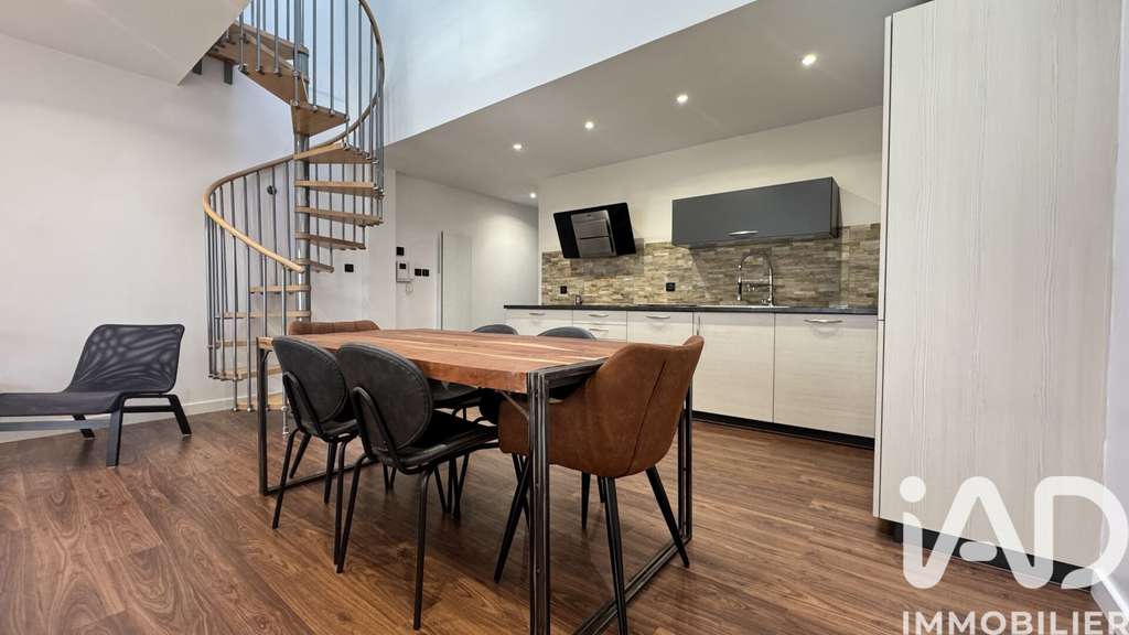 A louer Loft de 77m² avec terrasse à Tourcoing
