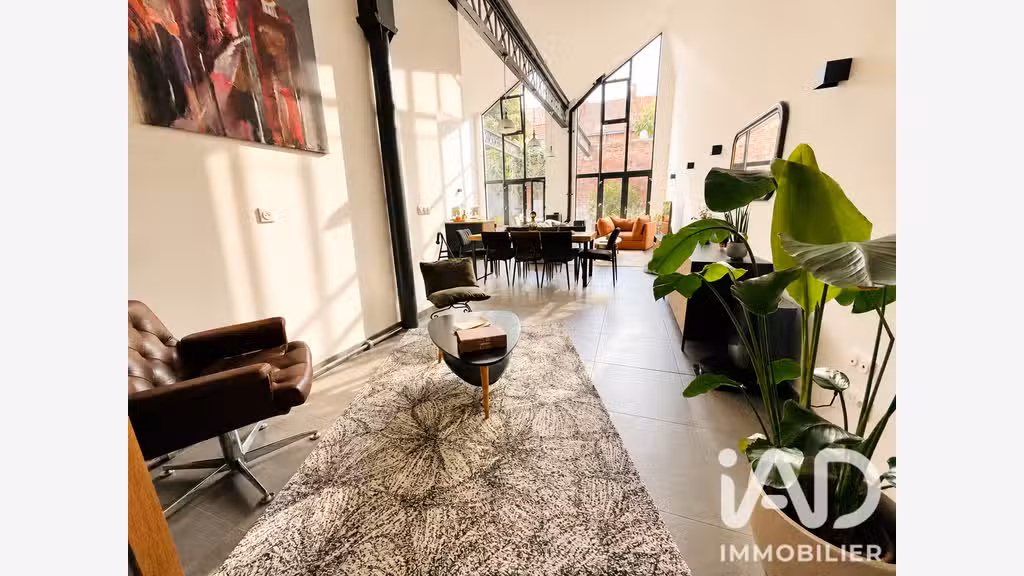 A louer Loft de 147m² à Tourcoing Blanche Porte