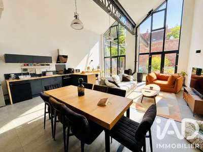 A louer Loft de 147m² à Tourcoing Blanche Porte