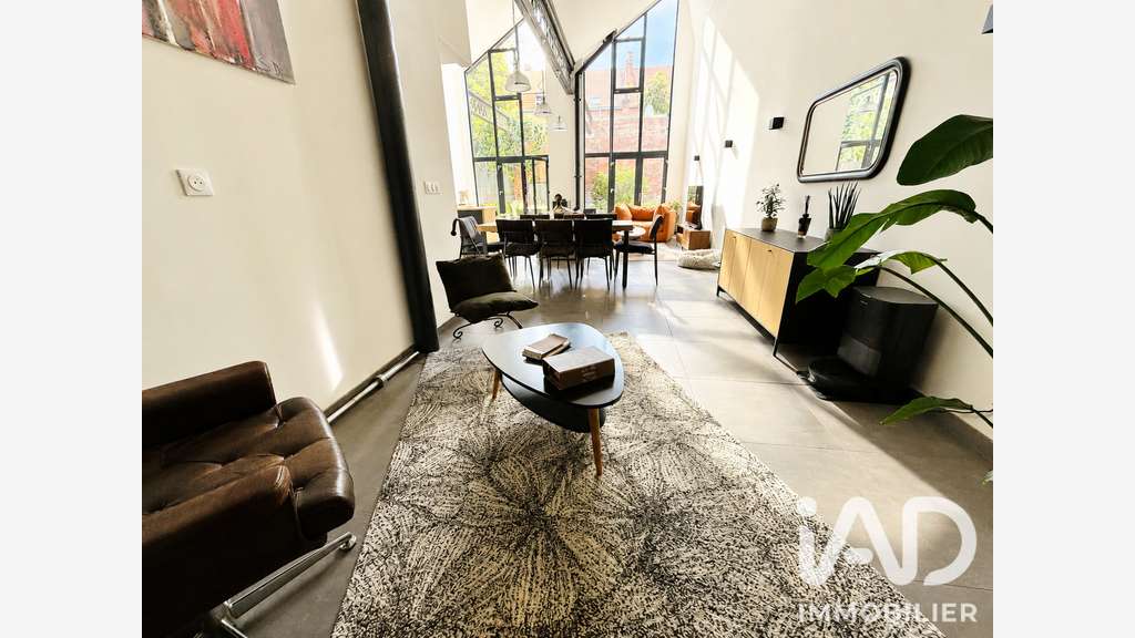 A louer Loft de 147m² à Tourcoing Blanche Porte