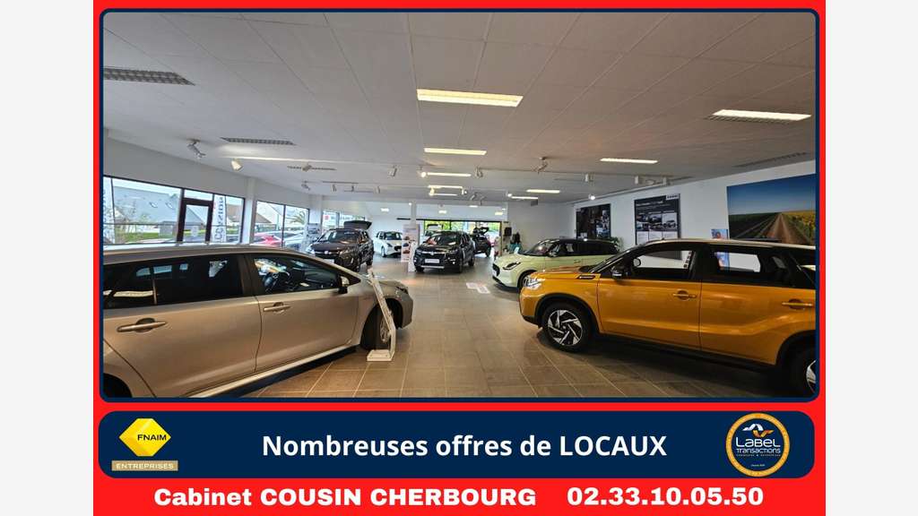 A louer local commercial 1250m² à Tourlaville