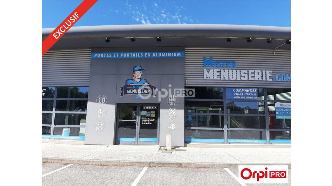 Local commercial 199m² à louer ZA Valence