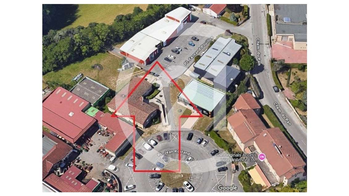 A louer local 550m² Valence plateau des Couleures