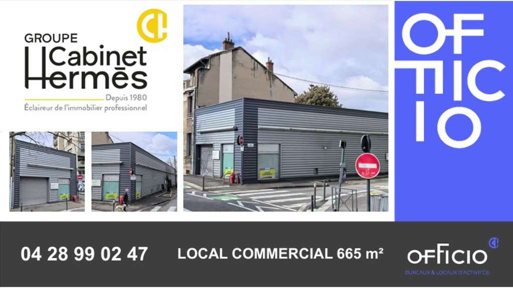 Location local commercial 665m² Valence empl N°1