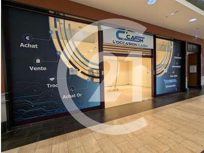 A louer local 85m² galerie Auchan Valence Sud