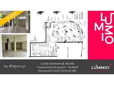 Location Locaux commerciaux - Boutiques à Valence