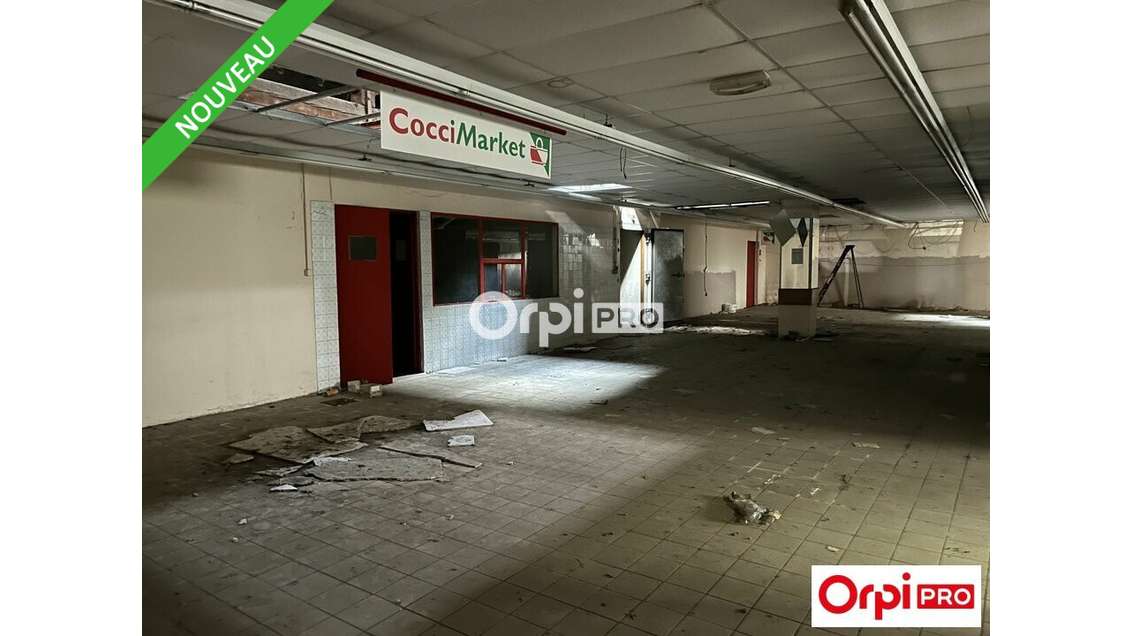 Local commercial 450m² à louer zone Châteauvert