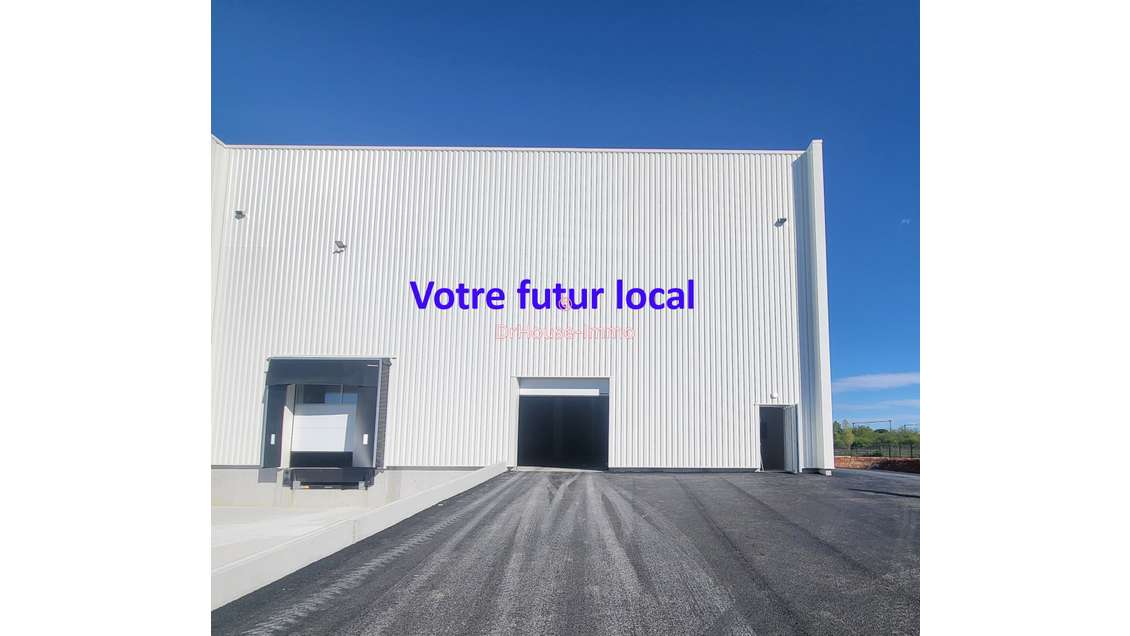 A louer local professionnel 1055m² à Valergues