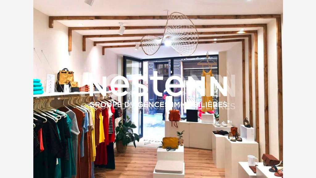 Cession bail boutique 43m² au centre de Vannes
