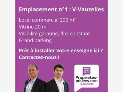 A louer local 200m² empl N°1 à Varennes-Vauzelles