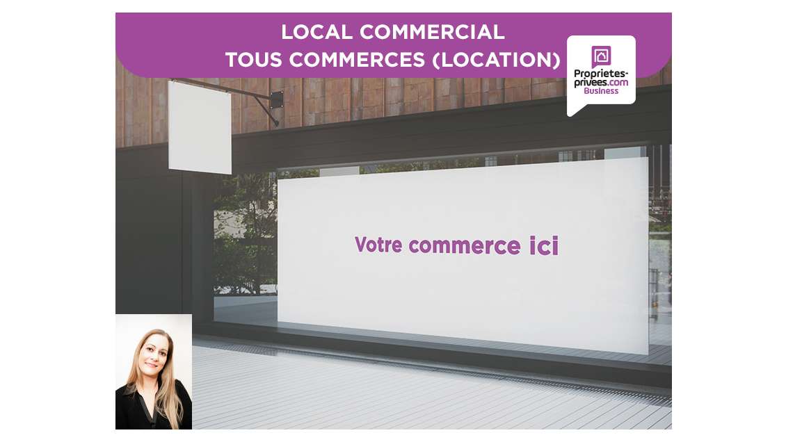 Local commercial 100m² à Montigny le Bretonneux