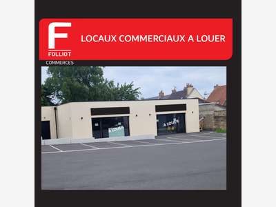 A louer locaux commerciaux neufs 90m² à Verson