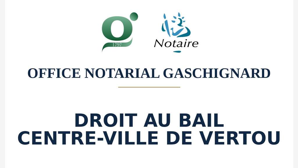 DROIT AU BAIL A VENDRE
