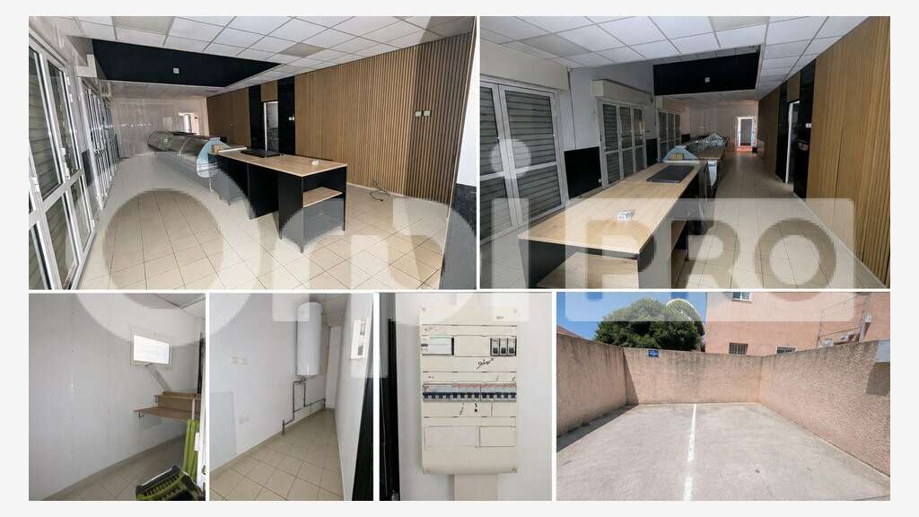 Local commercial 121m² à louer empl N°1 à Vias 