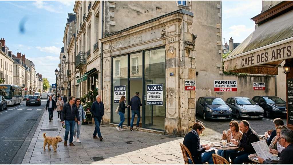 Location ensemble commercial 357m² à Vichy Centre