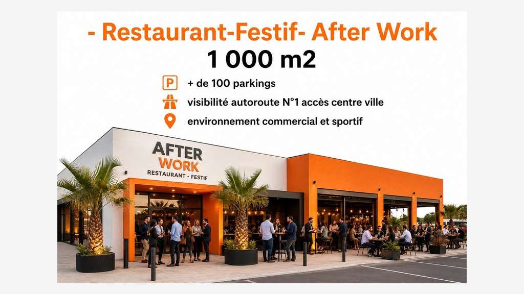 A louer local exceptionnel restaurant à Lyon Nord