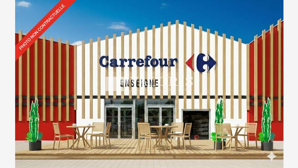 A louer local 116m² galerie Carrefour Villefranche