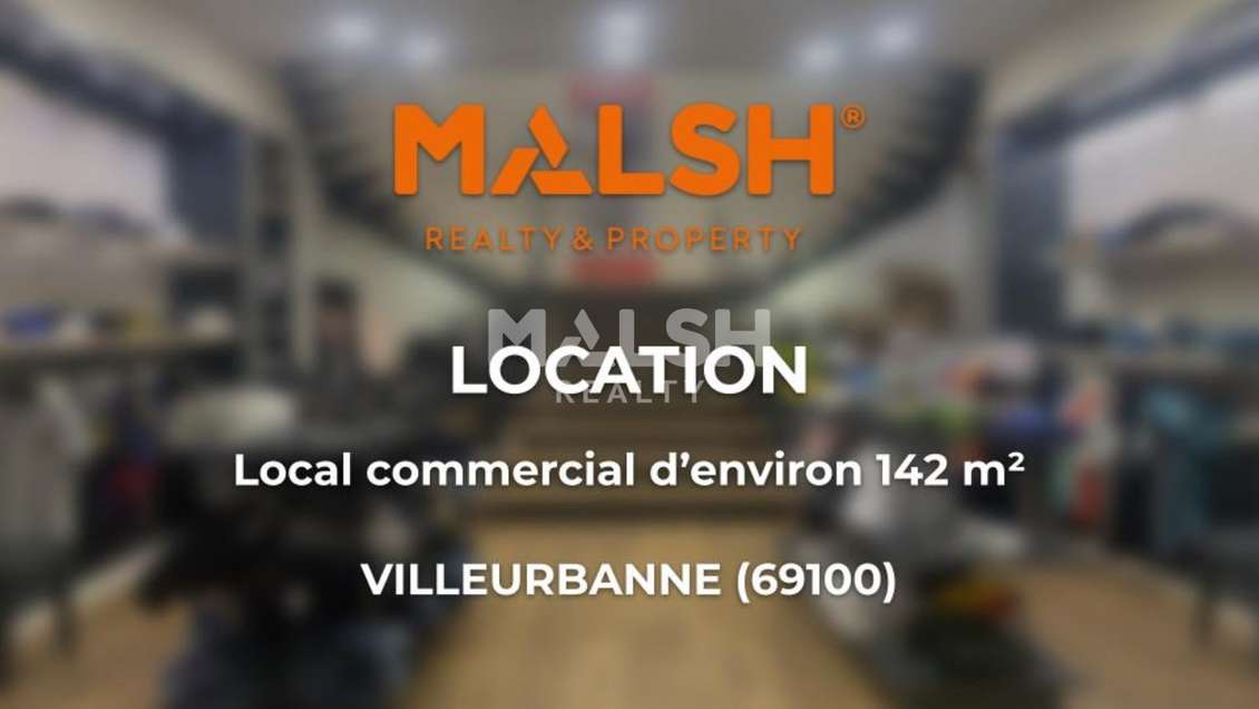 Local 141m² à louer à Villeurbanne Carré de Soie
